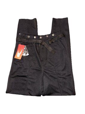 Force Recreational Referee Hockey Pants Black Size Medium